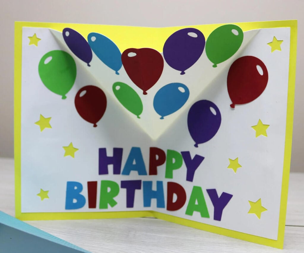 Pop Up Card Cricut Tutorial