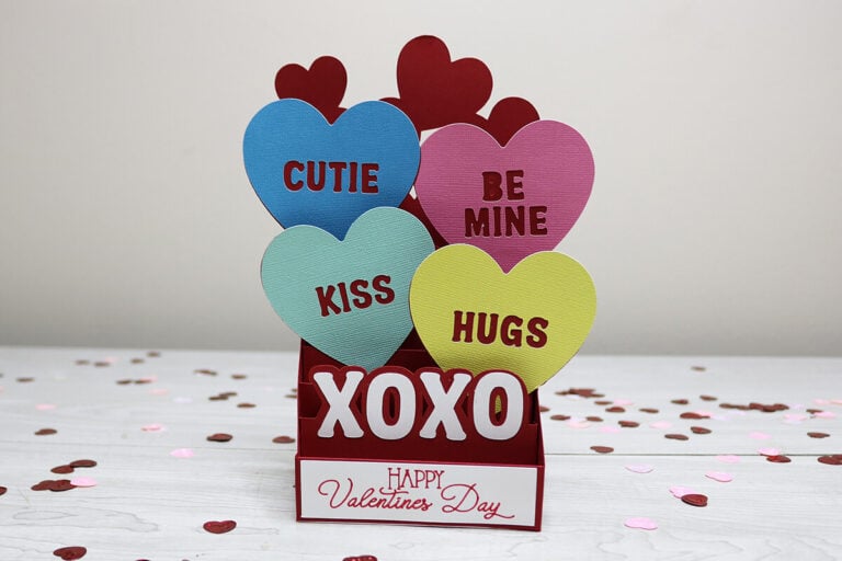 Pop Up Valentine Box Card