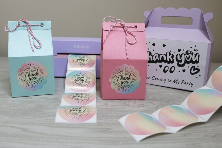 Printing Labels for Gift Boxes