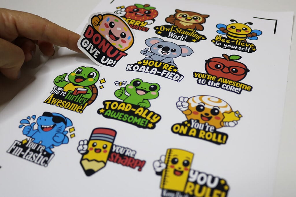Reward Chart Stickers SVG
