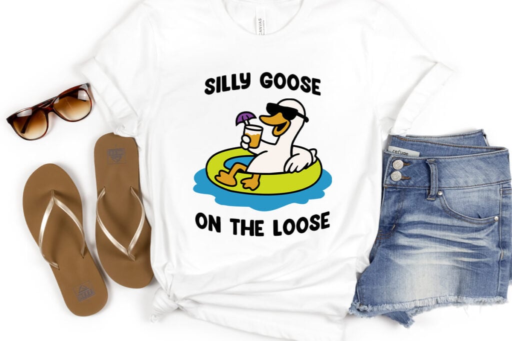 silly goose on the loose svg