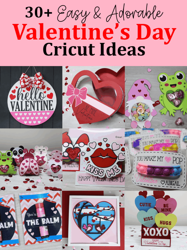 Valentine's Day Cricut Craft Ideas