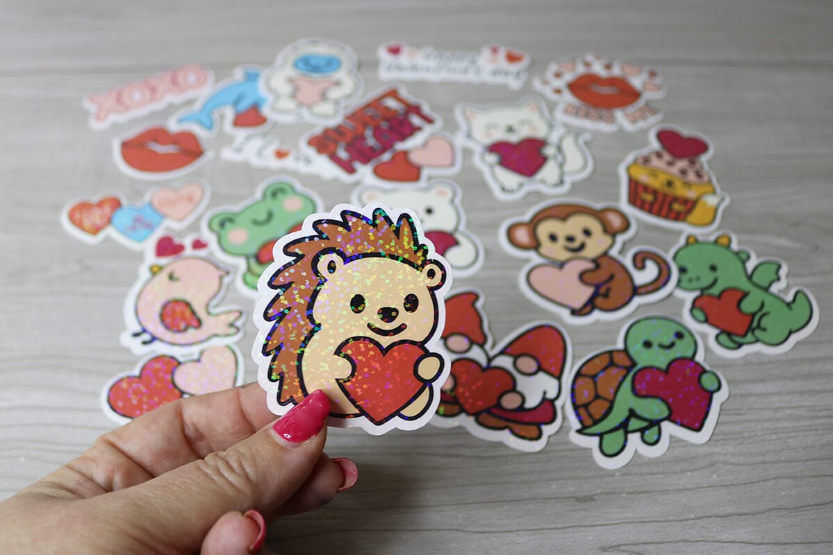 Valentine's Day Sticker SVG